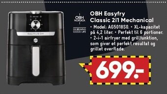 Bilka Obh easyfry classic 2i1 mechanical tilbud