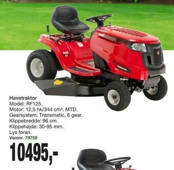 Harald Nyborg Havetraktor tilbud