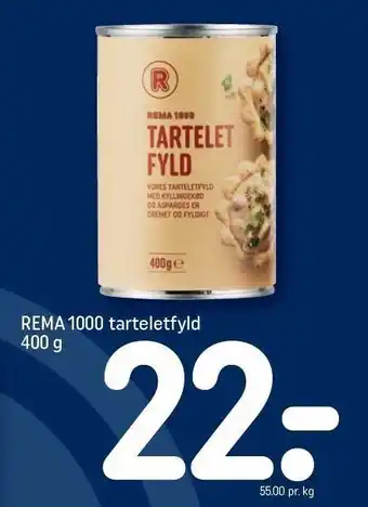 REMA 1000 Rema 1000 tarteletfyld tilbud