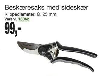 Harald Nyborg Beskæresaks med sideskær tilbud