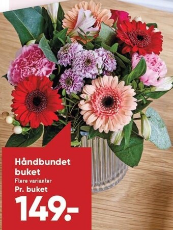 Bilka Håndbundet buket tilbud