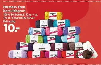 Farmers yarn bomuldsgarn