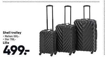 Bilka Shell trolley tilbud