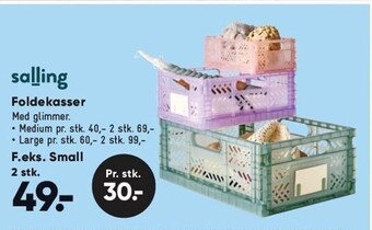 Bilka Foldekasser tilbud