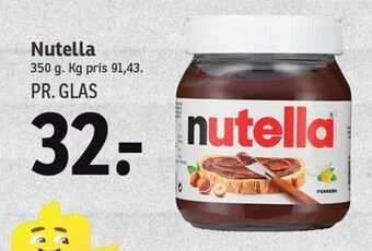 SPAR Nutella tilbud