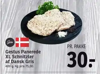 SPAR Panerede xl schnitzler af dansk gris tilbud