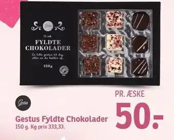 Fyldte chokolader