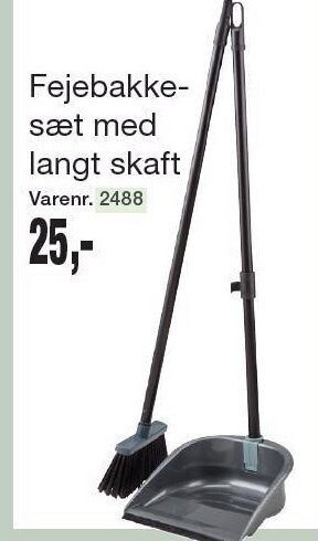 Harald Nyborg Fejebakkesæt med langt skaft tilbud