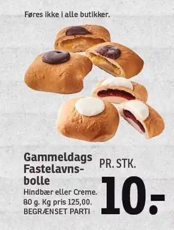 SPAR Gammeldags fastelavnsbolle tilbud