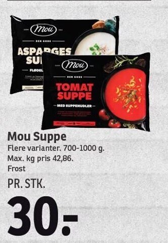 SPAR Mou suppe tilbud