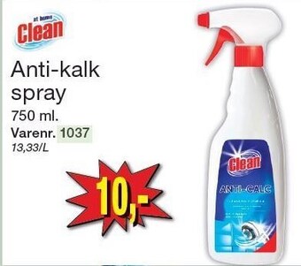 Harald Nyborg Clean anti-kalk spray tilbud