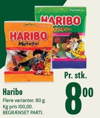 Min Købmand Haribo tilbud