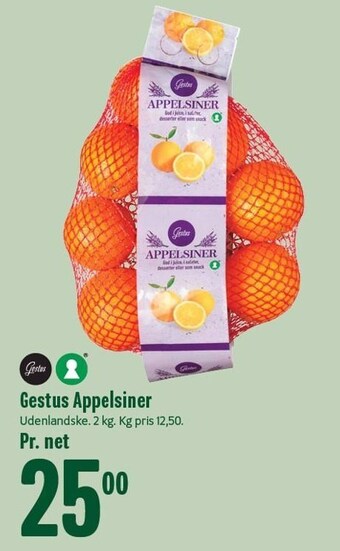 Gestus appelsiner