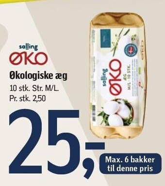 Føtex Salling øko økologiske æg tilbud