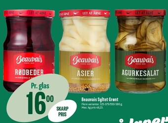 Min Købmand Beauvais syltet grønt tilbud