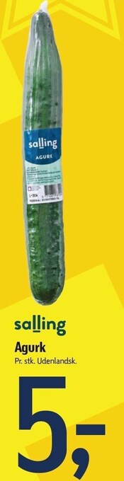 Føtex Agurk tilbud