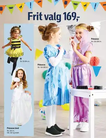 Føtex Bi, prinsesse brud el. prinsesse tilbud