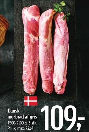 Føtex Dansk mørbrad af gris tilbud