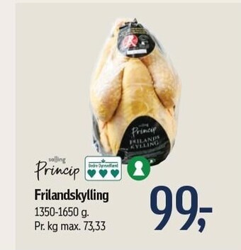 Føtex Princip frilandskylling tilbud