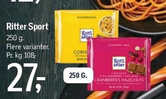 Føtex Ritter sport tilbud