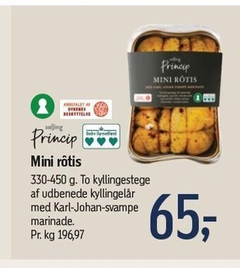 Føtex Princip mini rôtis tilbud