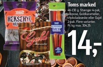 Føtex Toms marked tilbud