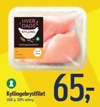 Føtex Kyllingebrystfilet tilbud