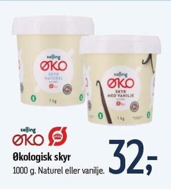 Føtex Salling øko økologisk skyr tilbud