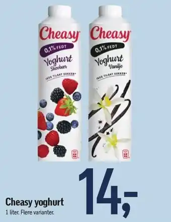 Føtex Cheasy yoghurt tilbud