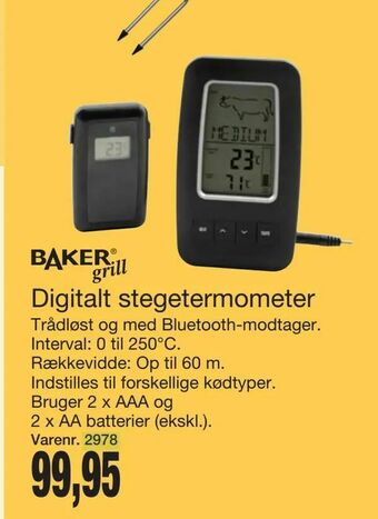 Harald Nyborg Digitalt stegetermometer tilbud