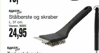 Harald Nyborg Stålbørste og skraber tilbud