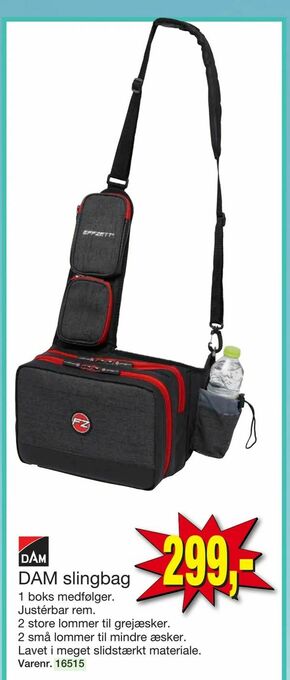Harald Nyborg DAM slingbag tilbud
