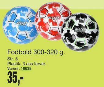 Harald Nyborg Fodbold 300-320 g tilbud