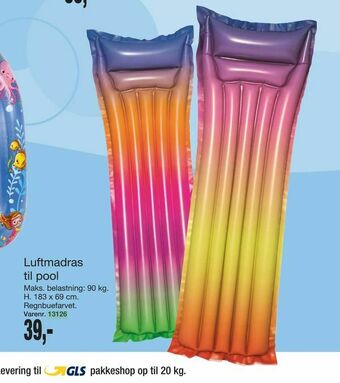 Harald Nyborg Luftmadras til pool tilbud