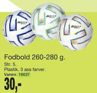 Harald Nyborg Fodbold 260-280 g tilbud