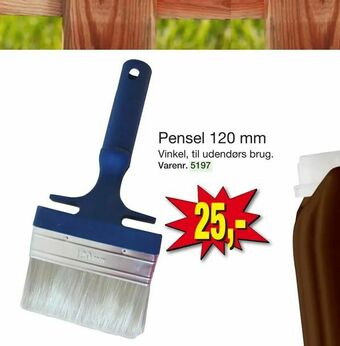 Harald Nyborg Pensel 120 mm tilbud