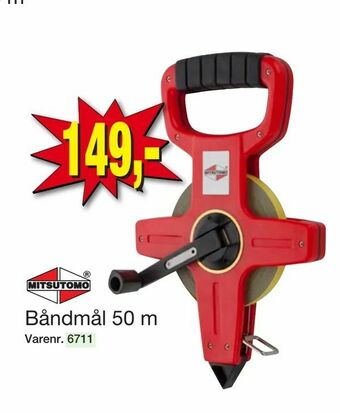 Harald Nyborg Båndmål 50 m tilbud