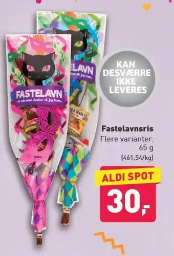 ALDI Fastelavnsris tilbud