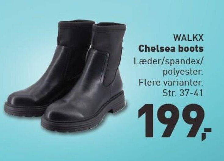 Walkx Chelsea Boots tilbud hos ALDI