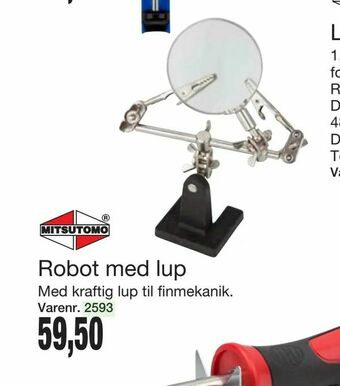Harald Nyborg Robot med lup tilbud