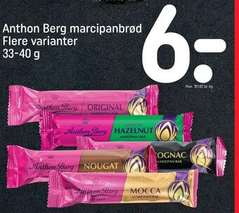 REMA 1000 Anthon Berg Marcipanbrød tilbud