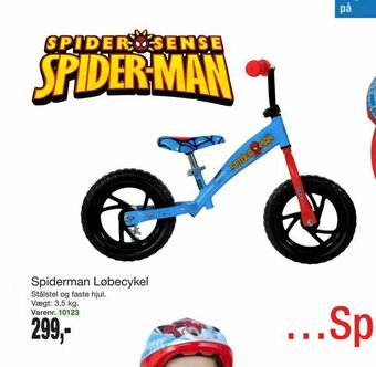 Harald Nyborg Spiderman Løbecykel tilbud