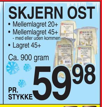 ABC Lavpris Skjern ost tilbud