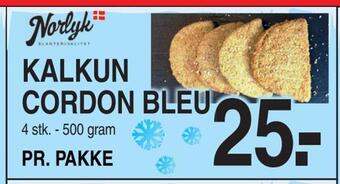 ABC Lavpris Kalkun cordon bleu tilbud