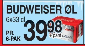 ABC Lavpris Budweiser øl tilbud
