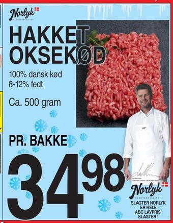 ABC Lavpris Hakket oksekød tilbud