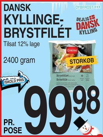 ABC Lavpris Kyllingebrystfilét tilbud