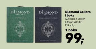SuperBrugsen Diamond cellars i boks tilbud