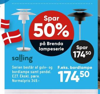 Bilka Bordlampe tilbud