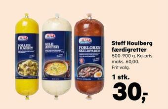 Kvickly Steff houlberg færdigretter tilbud